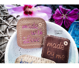 Stickserie - 95 Handmade Tags Labels